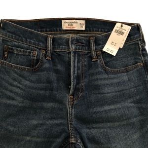 Abercrombie Boys Stretch Fabric Skinny Jeans 15/16